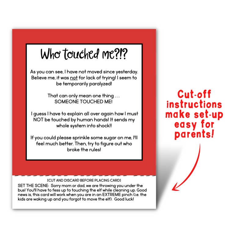 "Christmas Elf Made Easy" - 29 Story Cards