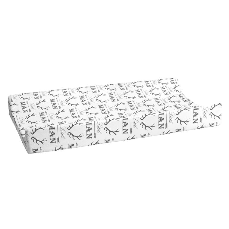Changing Pad Cover,100% Cotton, Little Man
