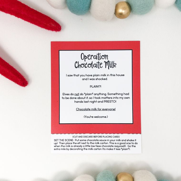 "Christmas Elf Made Easy" - 29 Story Cards