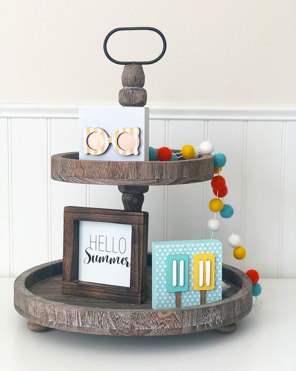 Felt Balls Garland - Summer