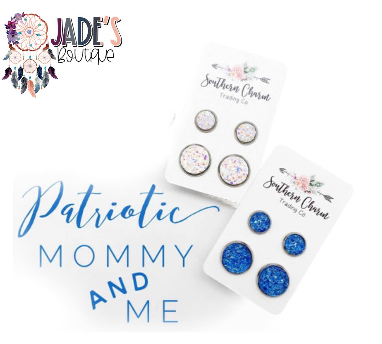 Mommy & Me Earrings Set