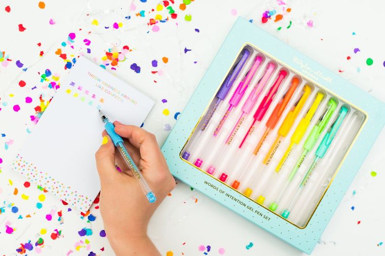 Word of Intention Gel Pen Set