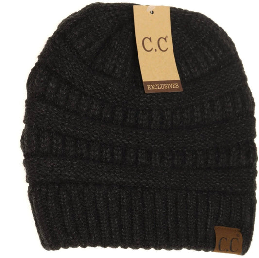 C.C Mixed Soft Yarn Beanie