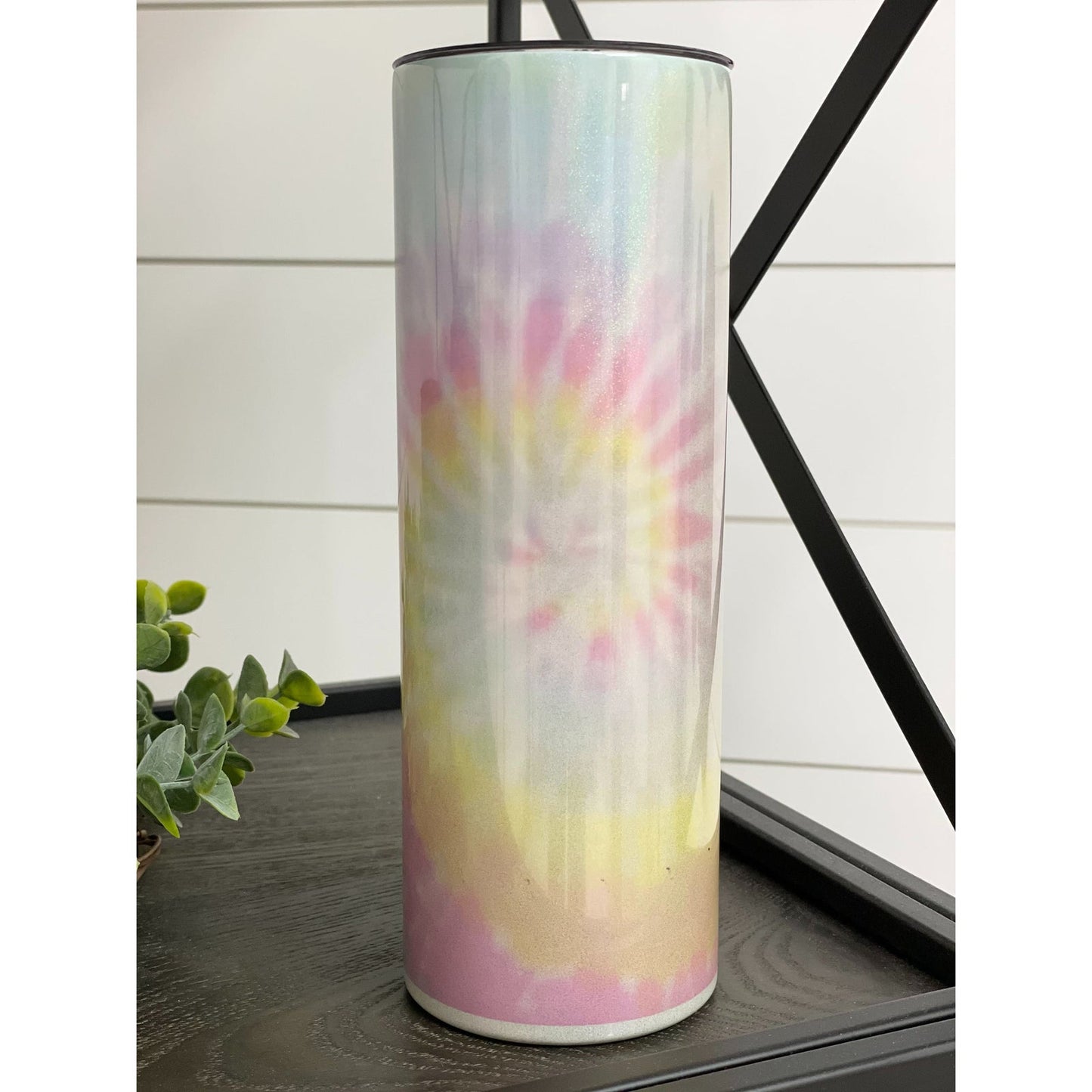 Pastel Tie Dye 20oz Insulated Shimmer Skinny Tumbler