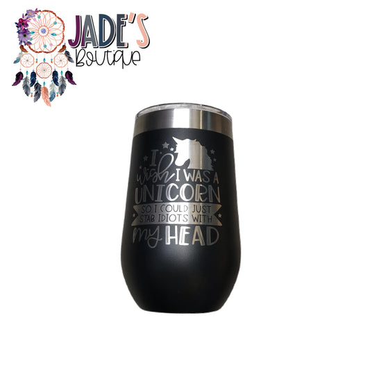 Funny Wine Insulated Tumblers