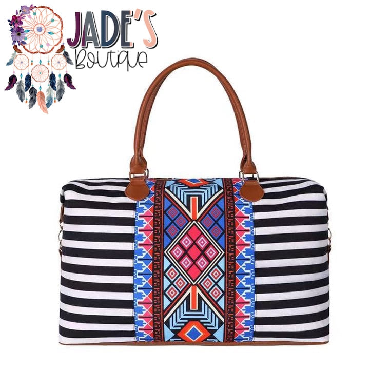 Weekender Bag - Aztec Print