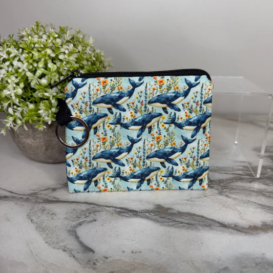 Whales Coin Pouch