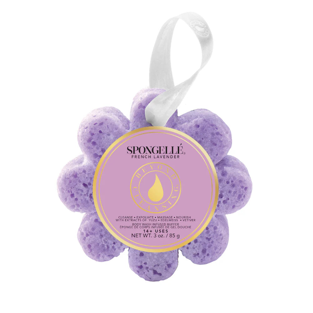 French Lavender I Wild Flower Bath Sponge