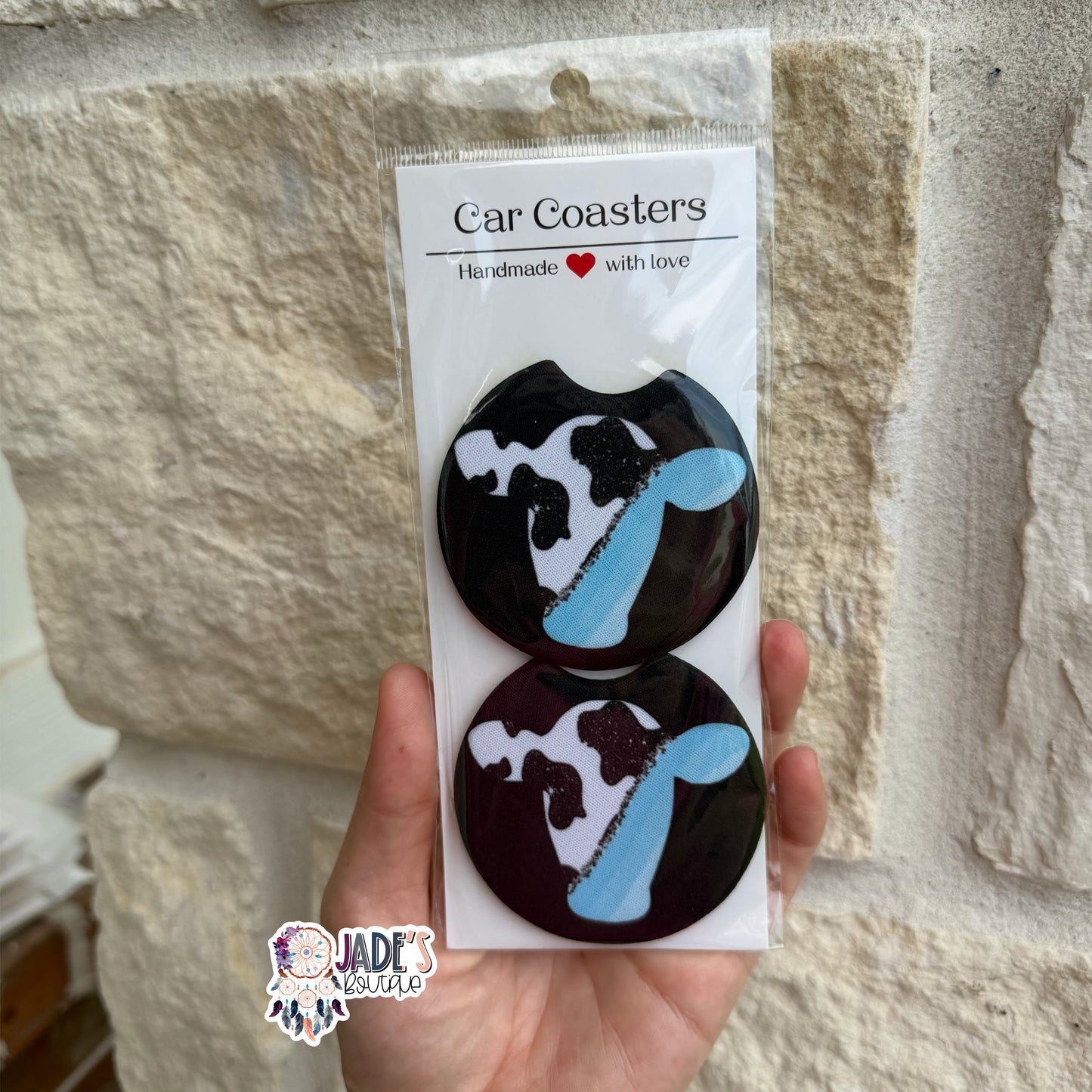 Bessie Cow Car Coaster