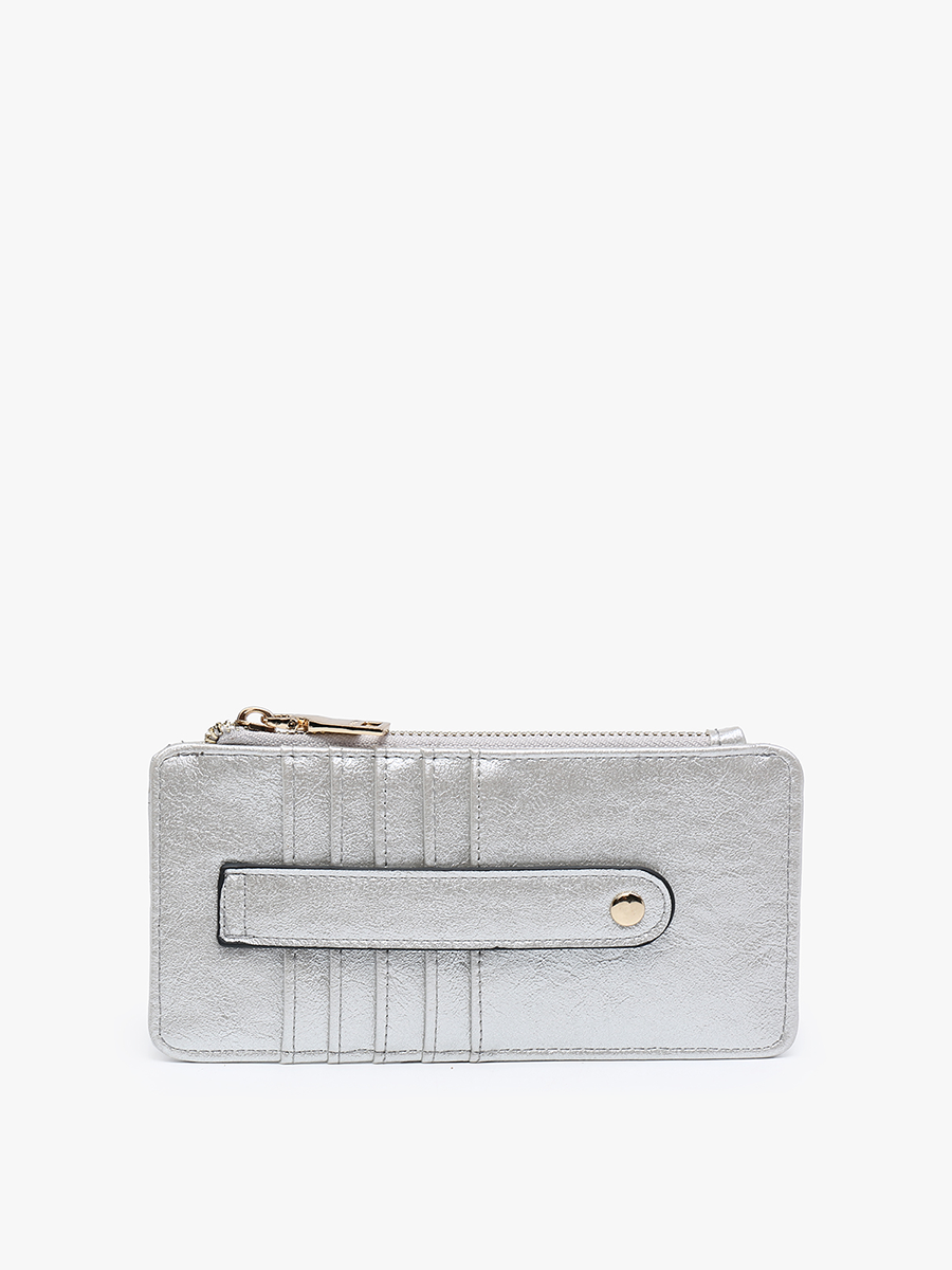Slim Card Holder Wallet - Pearl