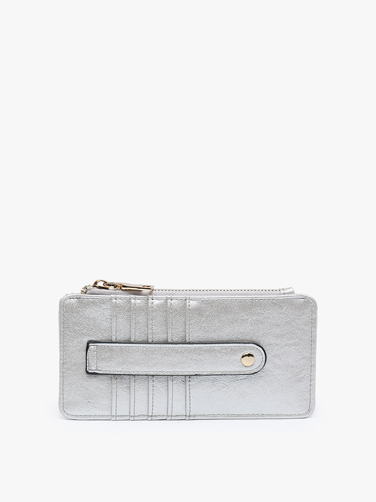 Slim Card Holder Wallet - Pearl