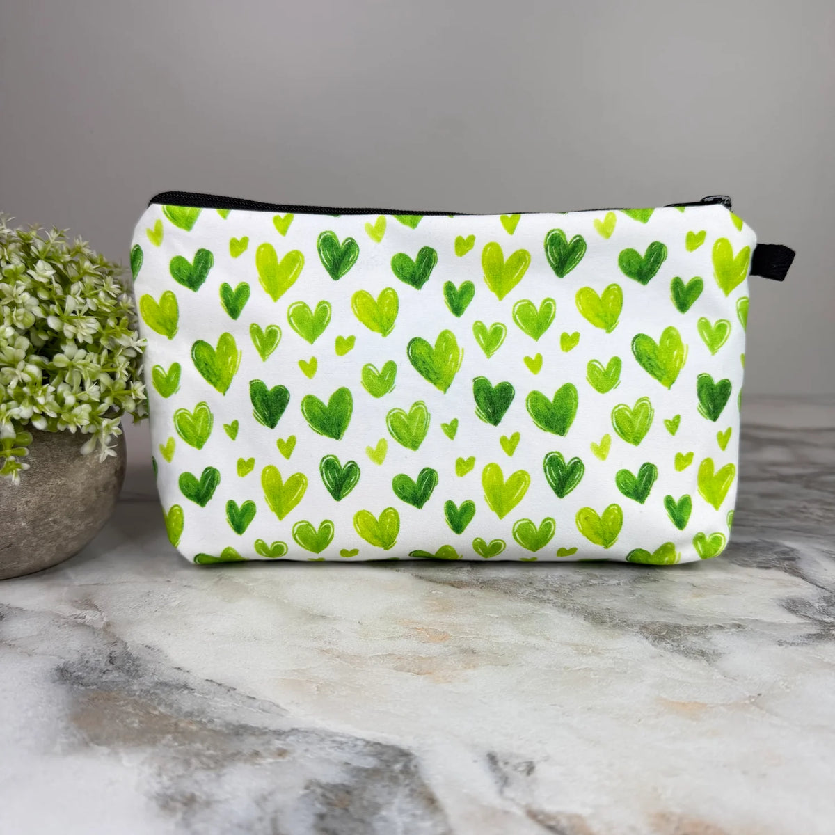 Heart, Green Pouch