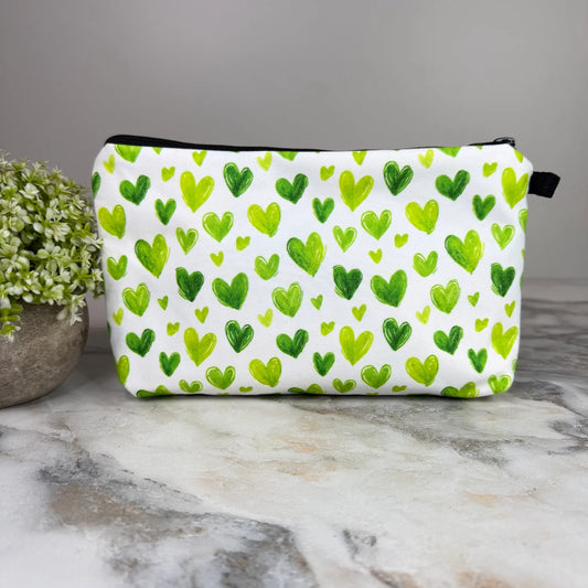 Heart, Green Pouch