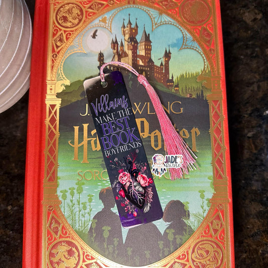 Villians Make The Best Book Boyfriends Bookmark