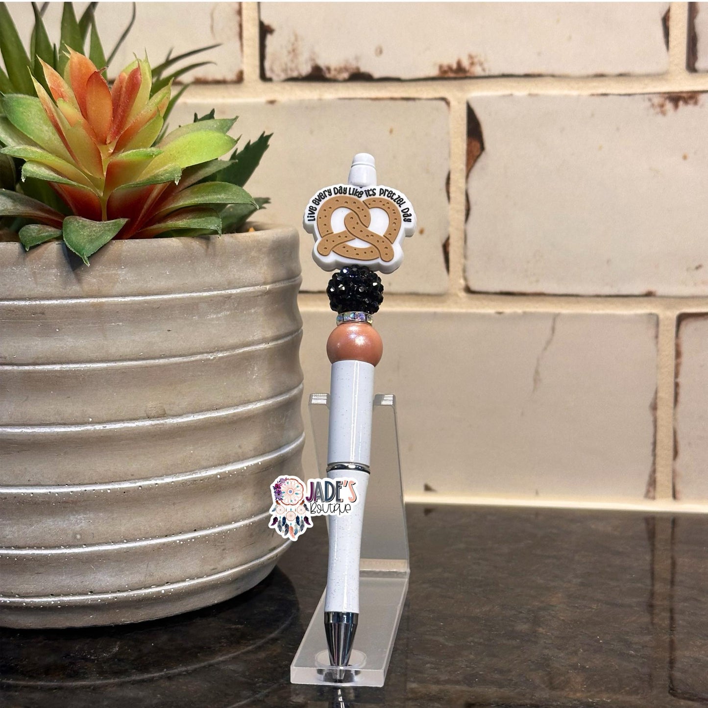 Live Every Day Like It's Pretzel Day Pen