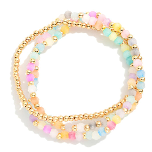 Pearl Multi Stack Bracelet
