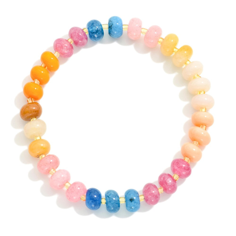 Brown Candy Stone Bracelet