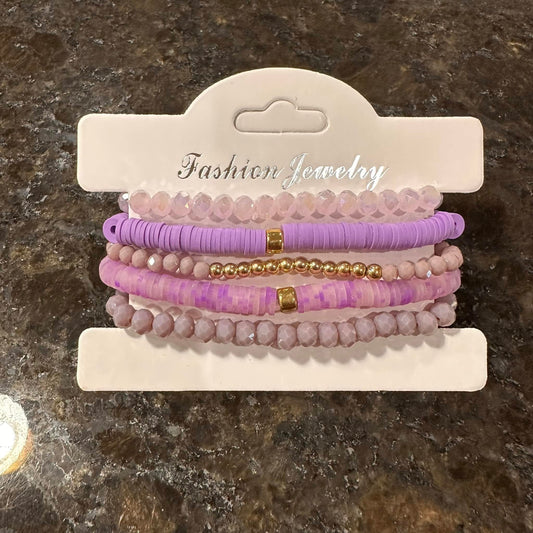Everyday Bracelet Stacks - Purple Skies
