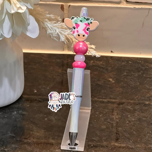 Pink Bessie Cow Pen
