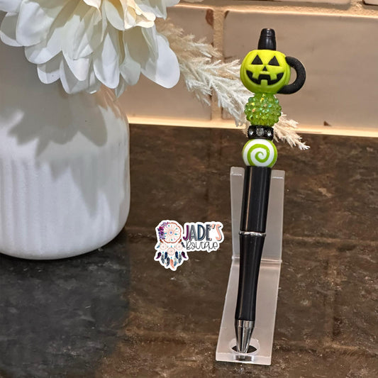 Green Pumpkin Mug Pen