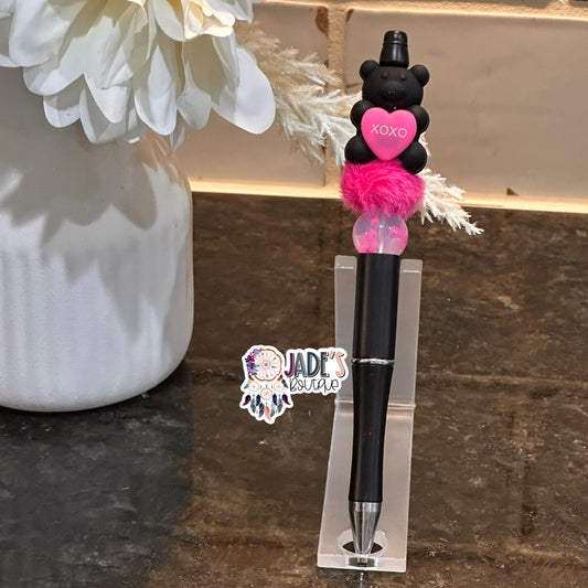 3D XOXO Bear Pen
