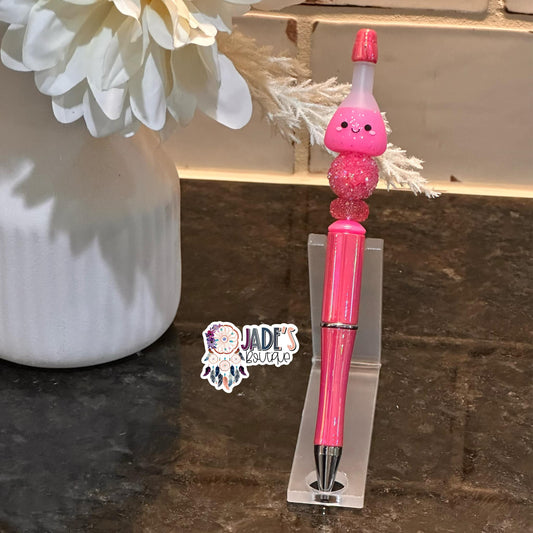 Pink Beaker Pen