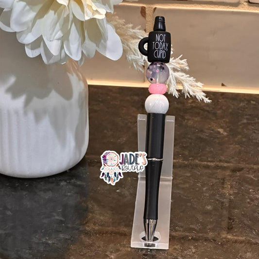 Not Today Cupid Mug Pen