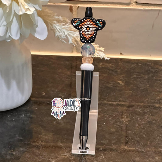 Ollie Boho Aztec Cow Pen