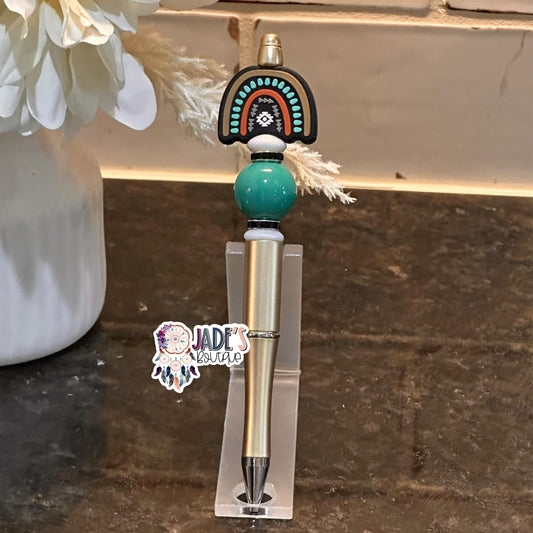 Aztec Boho Rainbow Pen