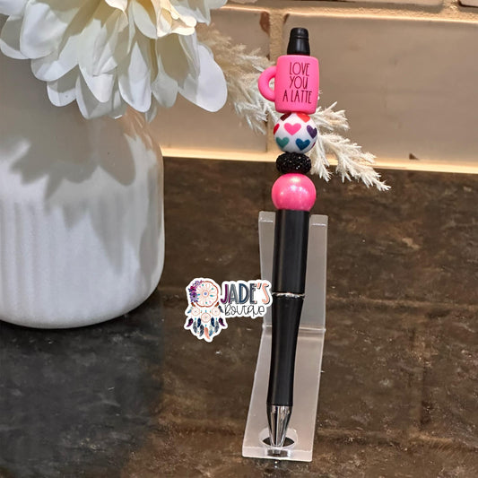 Love You A Latte Mug Pen