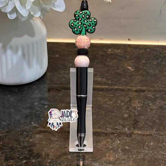 Clover Leopard Pen