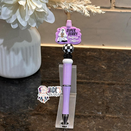 Scary Before Coffee Pen