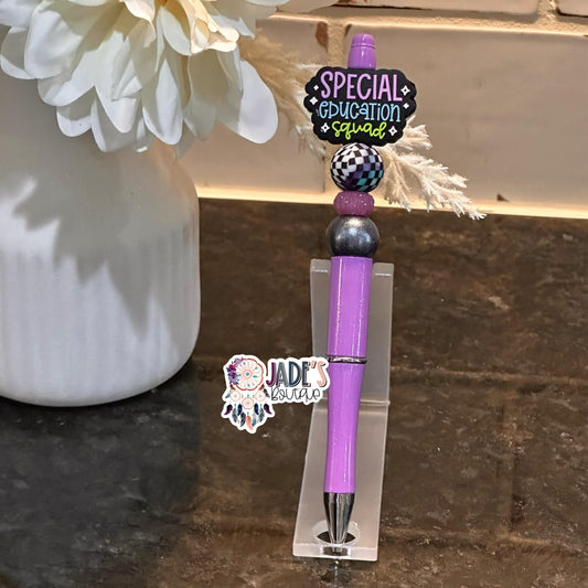 Special Education Squad Purple Pen