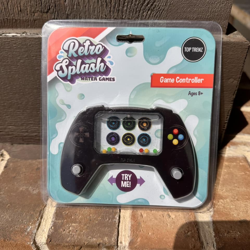 Game Controller Retro Splash