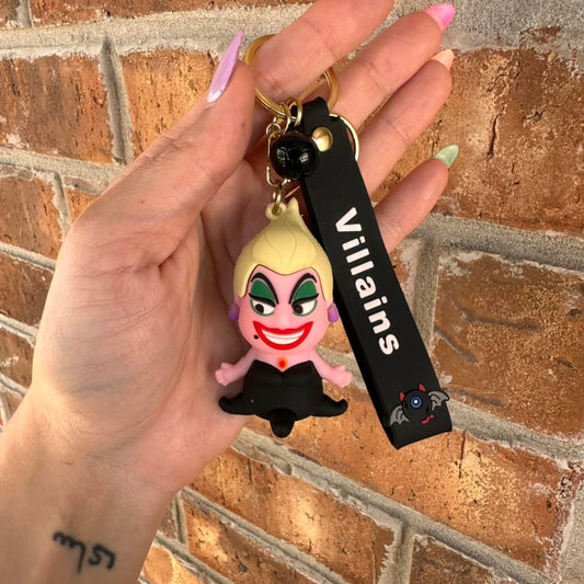 Mermaid Villain Keychain