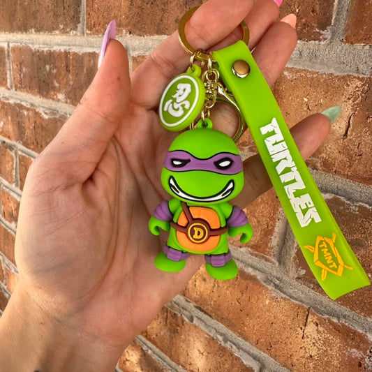 D Turtle Keychain