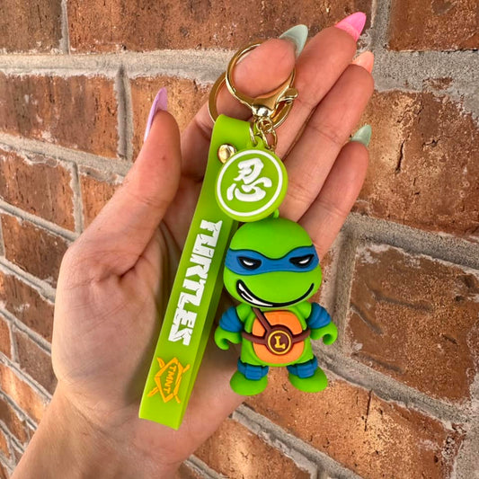 L Turtle Keychain