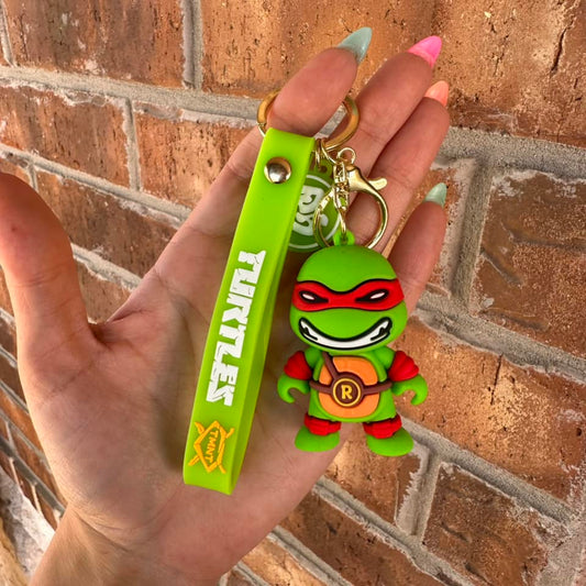 R Turtle Keychain