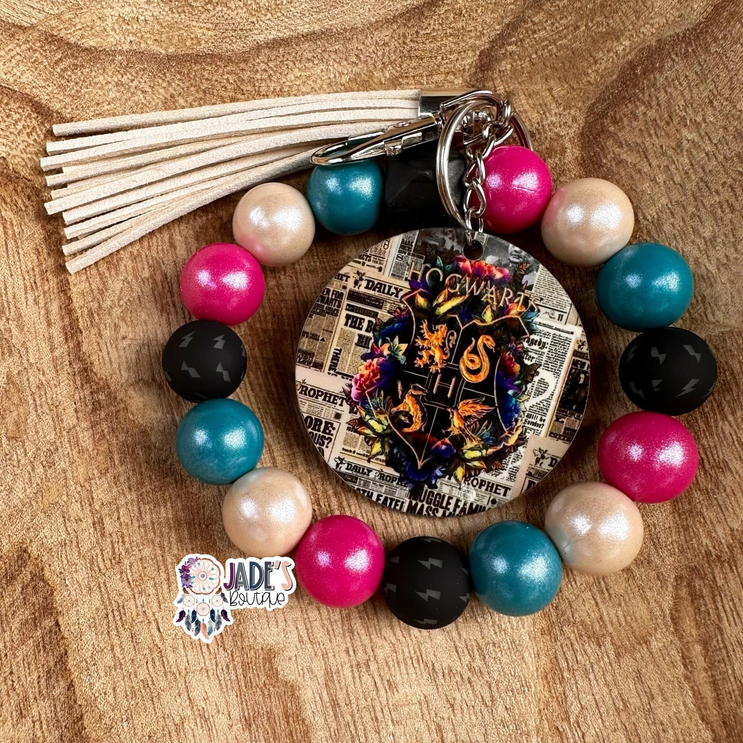 Magical Wizard HP Keychain Bracelet