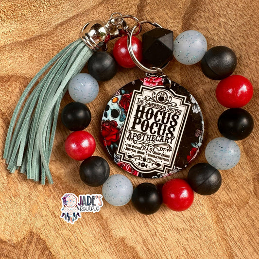 Hocus Pocus Apothecary Keychain Bracelet