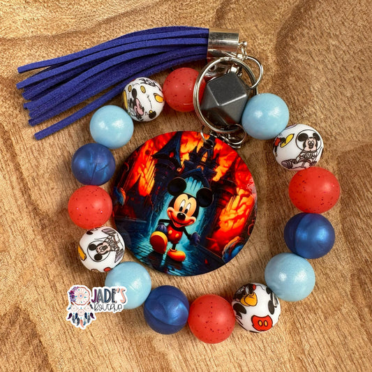 Mouse Mansion Keychain Bracelet