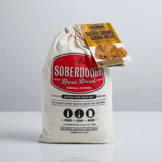 Soberdough Salted Caramel Banana Bread