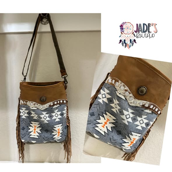 Aztec Messenger Crossbody Bag