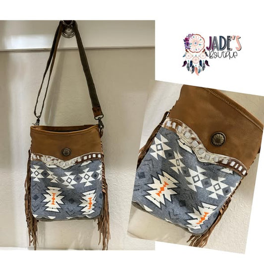 Aztec Messenger Crossbody Bag
