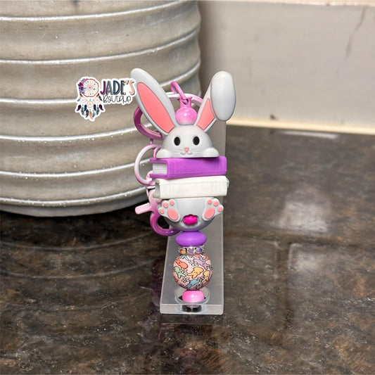 Bunny Custom Keychain