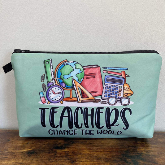 Teachers Change The World Pouch