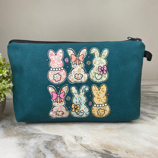 Floral Bunny Pouch