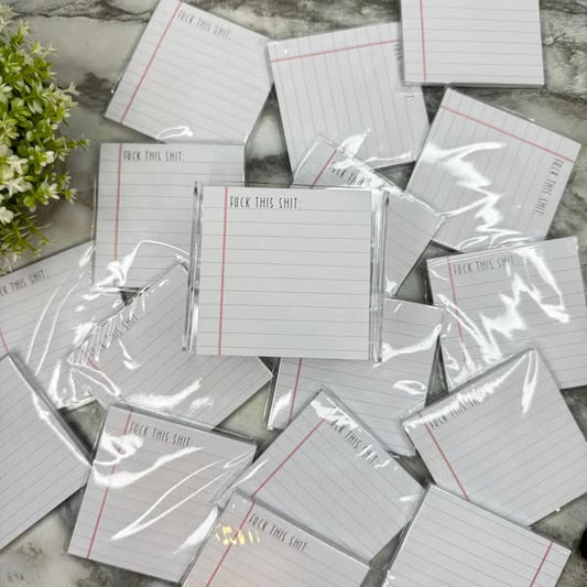 The Sticky Note Collection - F This Sh*t