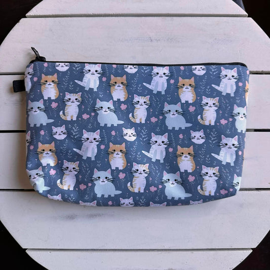 Blue Cat Pouch