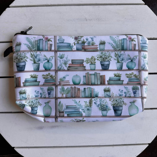 Plant Bookshelf Pouch